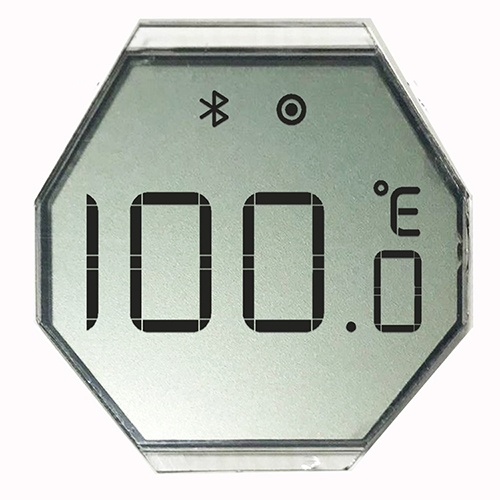 Polygon Reflective Segment LCD Display