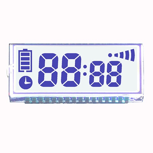 4 Digits 7 Segment LCD Monochrome LCD Display PIN Connection