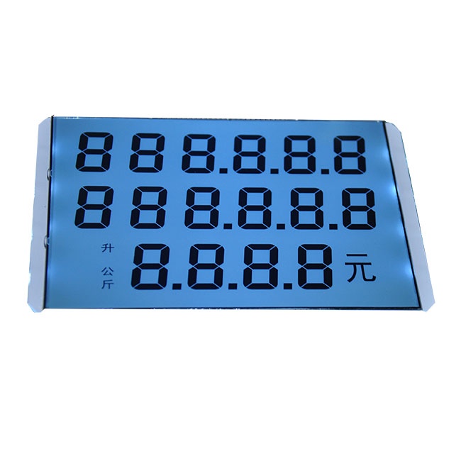 Custom LCD Display Module for Fuel Dispenser