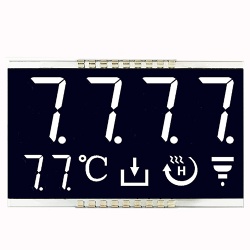 VA Transmissive Segment LCD Display with Back Light