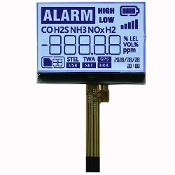 Custom 6 Digit 7 Segment LCD Display