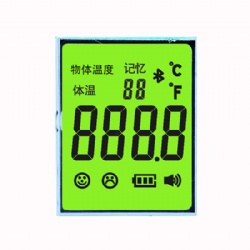 Segment LCD Display for Temperature Gun/Forehead temperature Meter