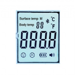 Segment LCD Display for Temperature Gun/Forehead temperature Meter