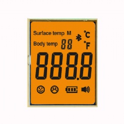 Segment LCD Display for Temperature Gun/Forehead temperature Meter