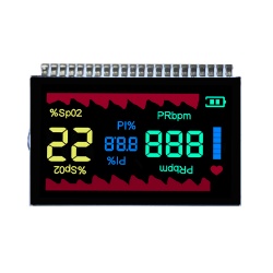 1.3 Inch Blood Oxygen Shenzhen OEM Custom VA Segment LCD Display