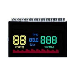 1.3 Inch Blood Oxygen Shenzhen OEM Custom VA Segment LCD Display