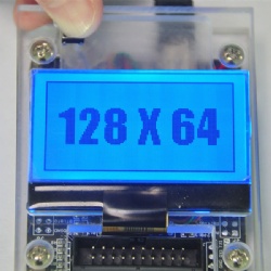 128x64 Resolution LCD Display